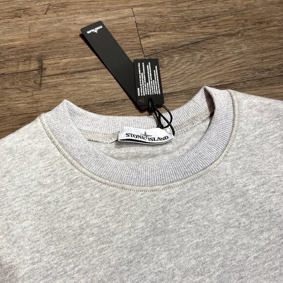 Stone Island Compass Armband Crew Neck Sweatshirt - Picture 7 of 7